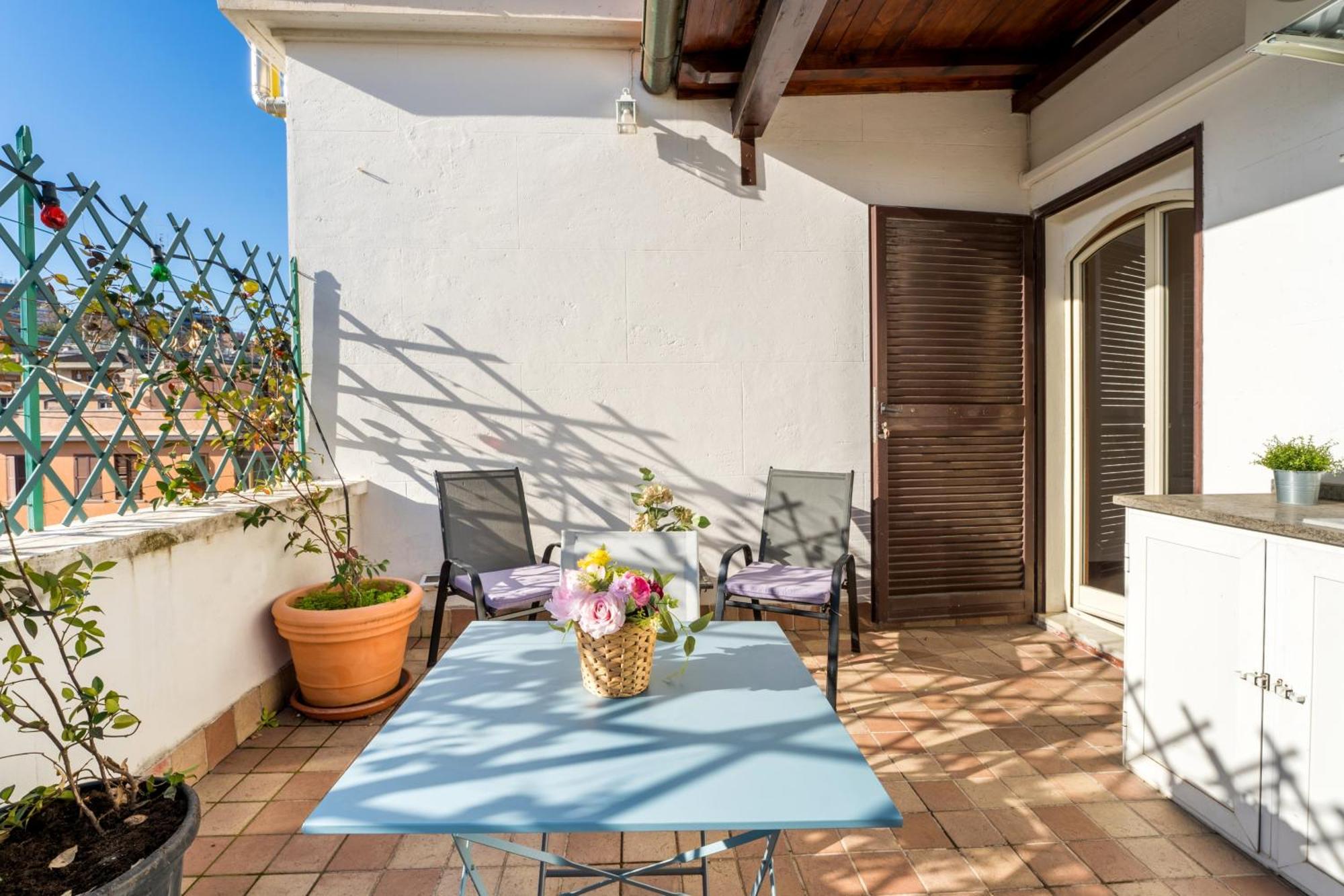 Welcome Dhome - Cozy Penthouse With St. Peter View Rom Eksteriør billede